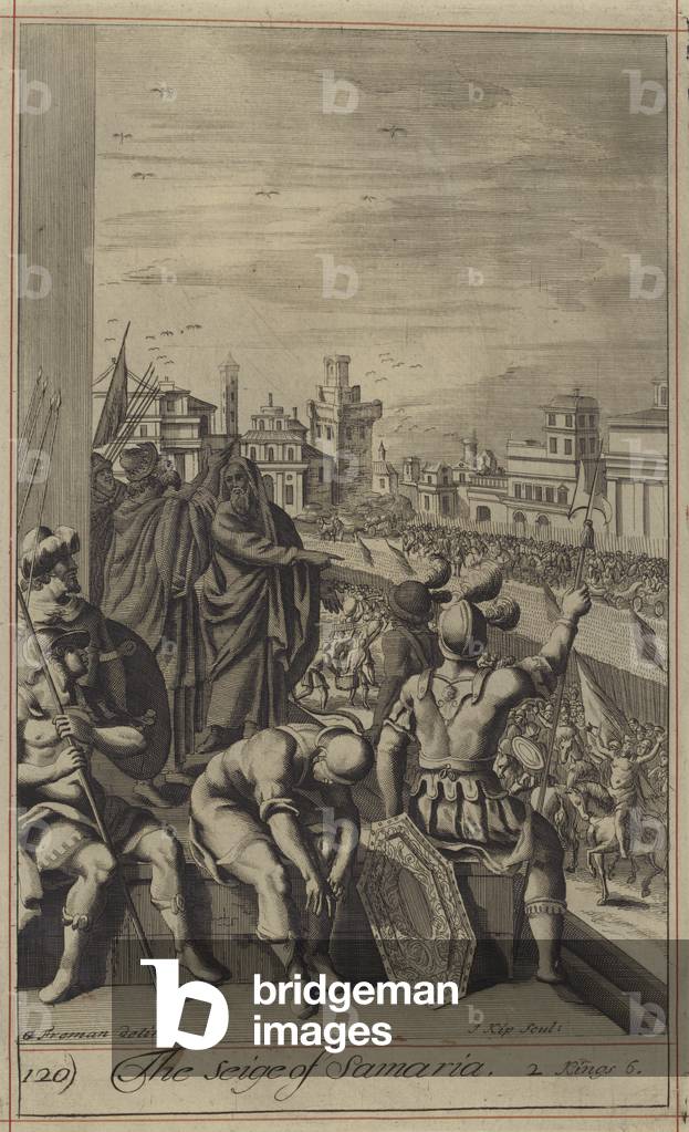 The Seige of Samaria (engraving)