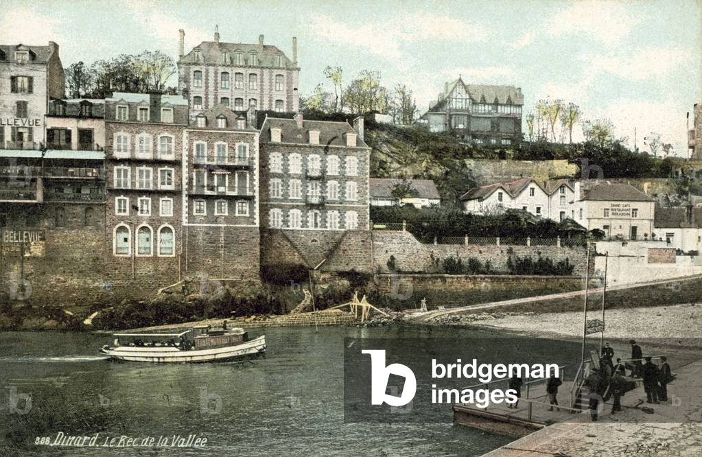Harbour, Dinard (colour photo)