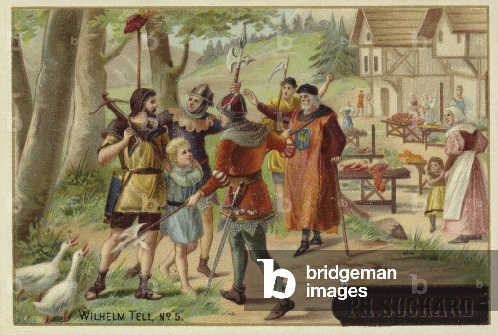Scene from William Tell (chromolitho)
