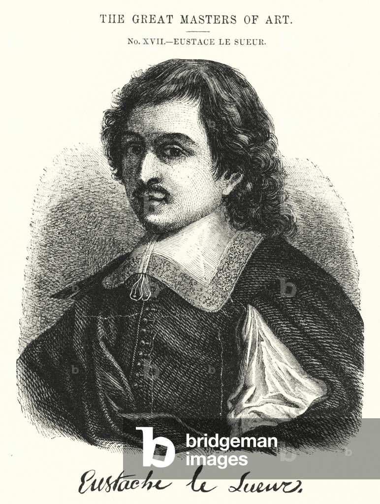The Great Master of Art, Eustace Le Sueur (engraving)