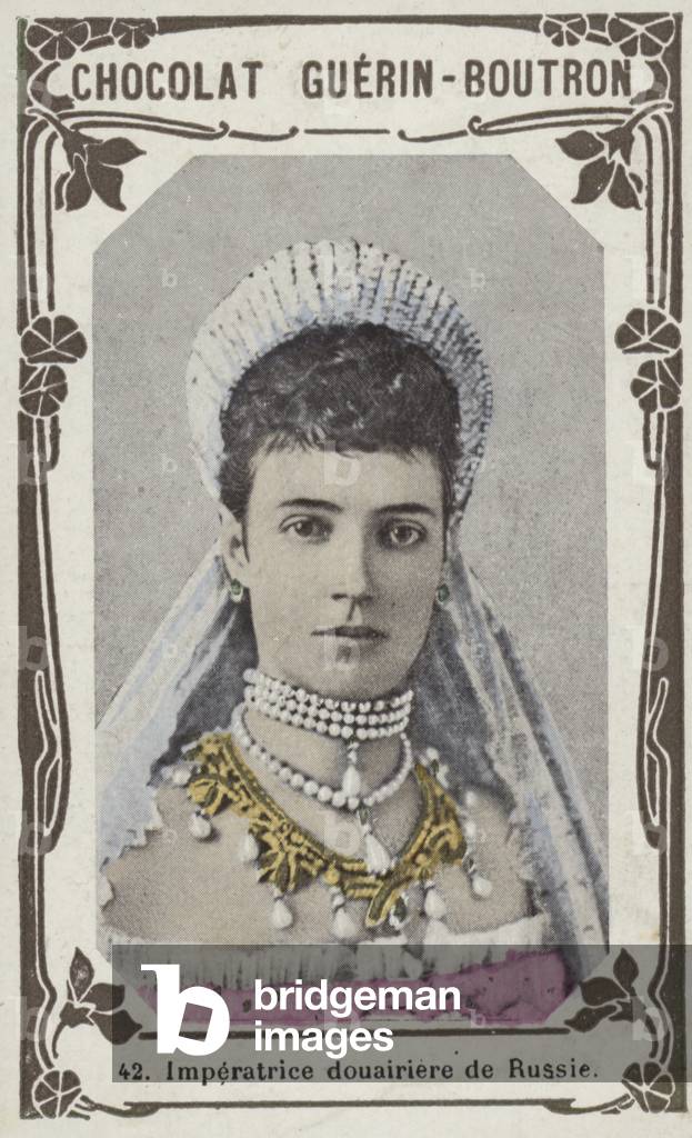 Imperatrice douairiere de Russie (coloured photo)