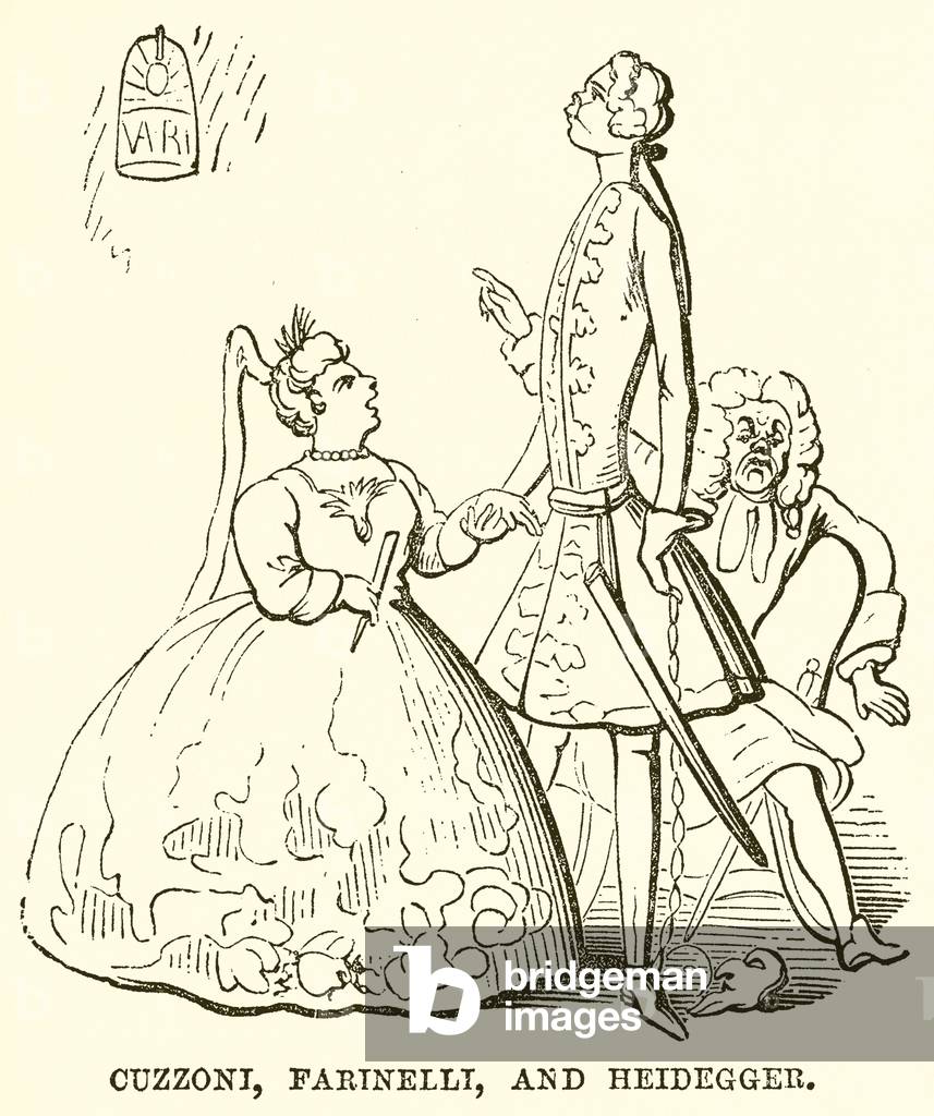 Cuzzoni, Farinelli, and Heidegger (engraving)