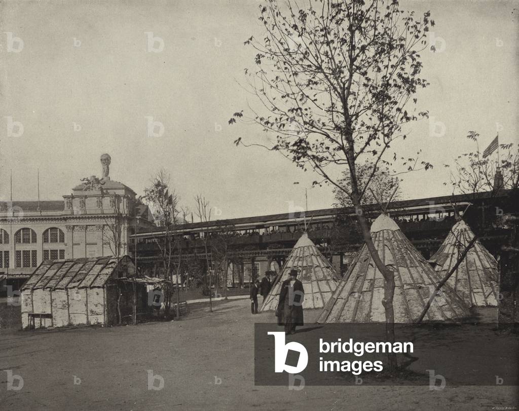 Penobscot Indians (b/w photo)