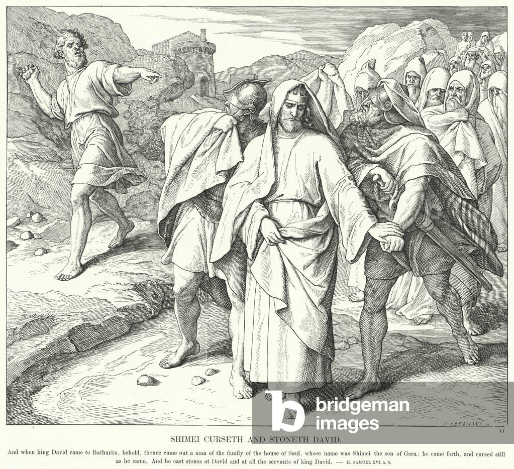 Shimei Curseth and Stoneth David (engraving)