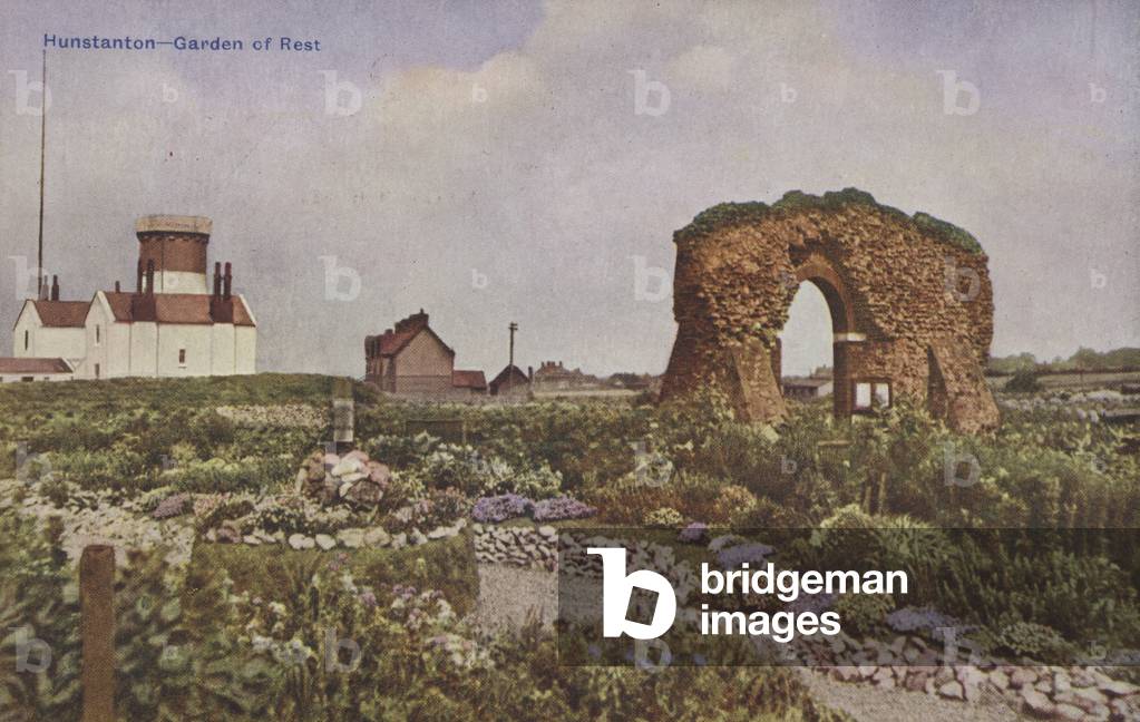 Hunstanton, Garden of Rest (colour photo)