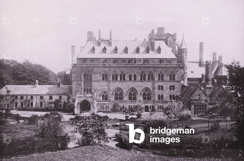 Mount Stuart (b/w photo)