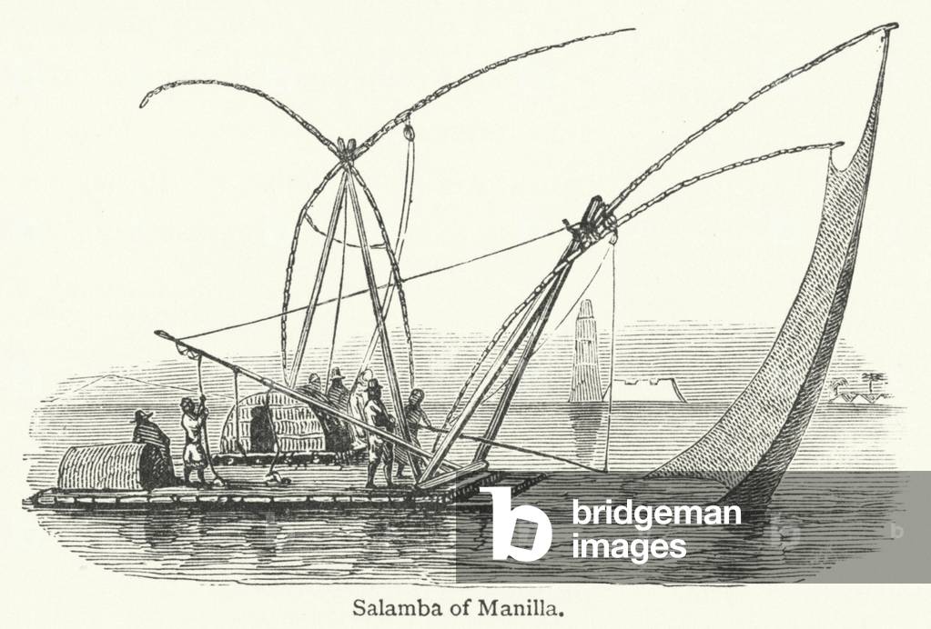 Salamba of Manilla (engraving)