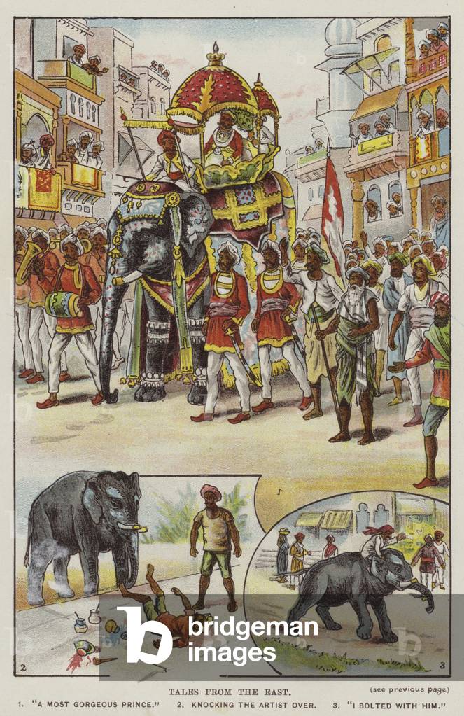 Tales from the East (colour litho)