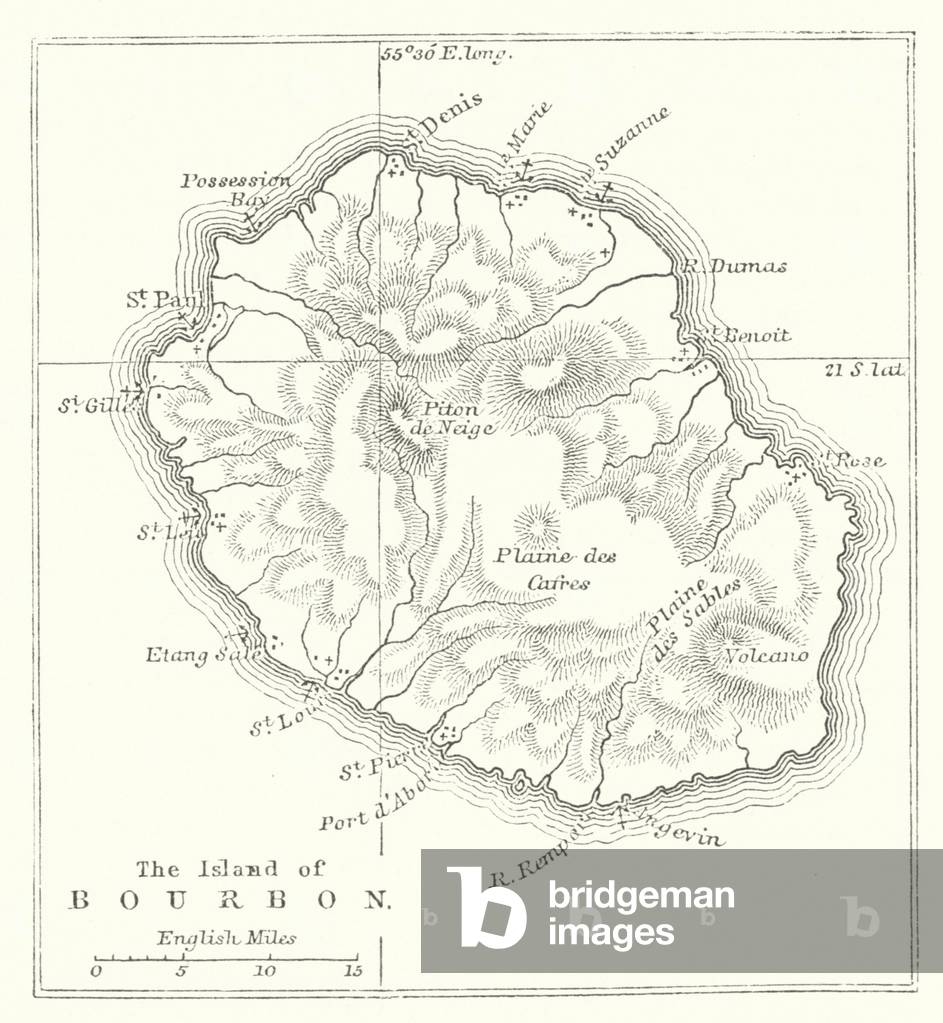 The Island of Bourbon (engraving)