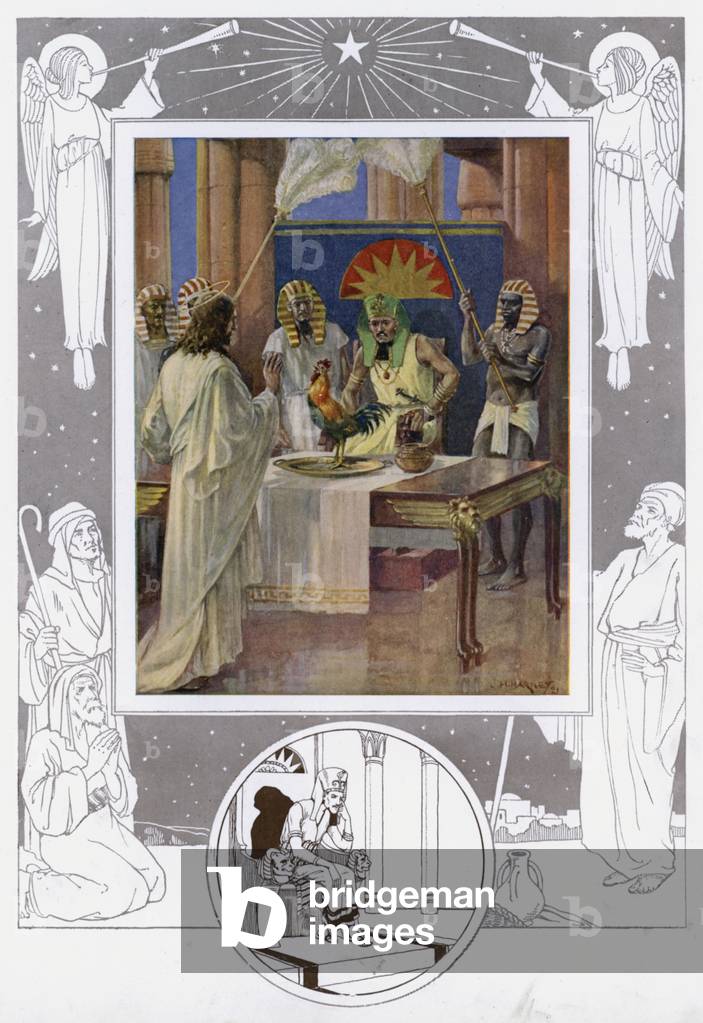 The Miracle Of The Cock (colour litho)