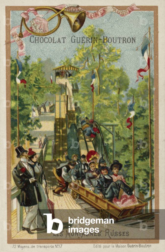 Roller coaster (chromolitho)