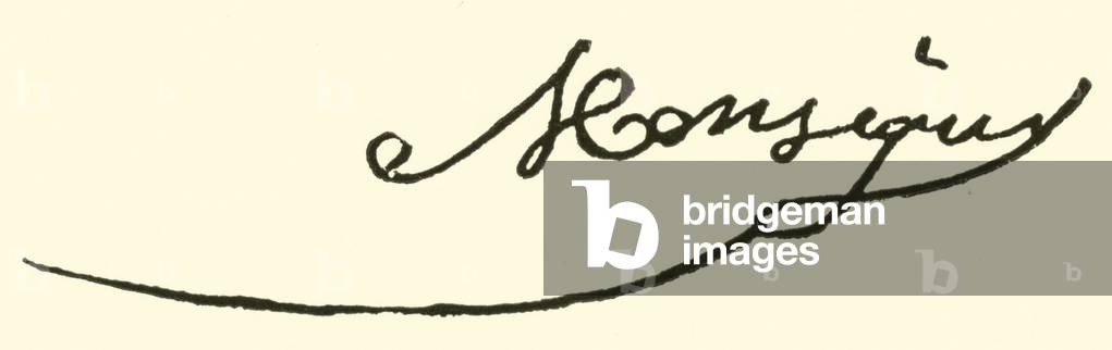 Pierre Alexandre Monsigny, signature (engraving)