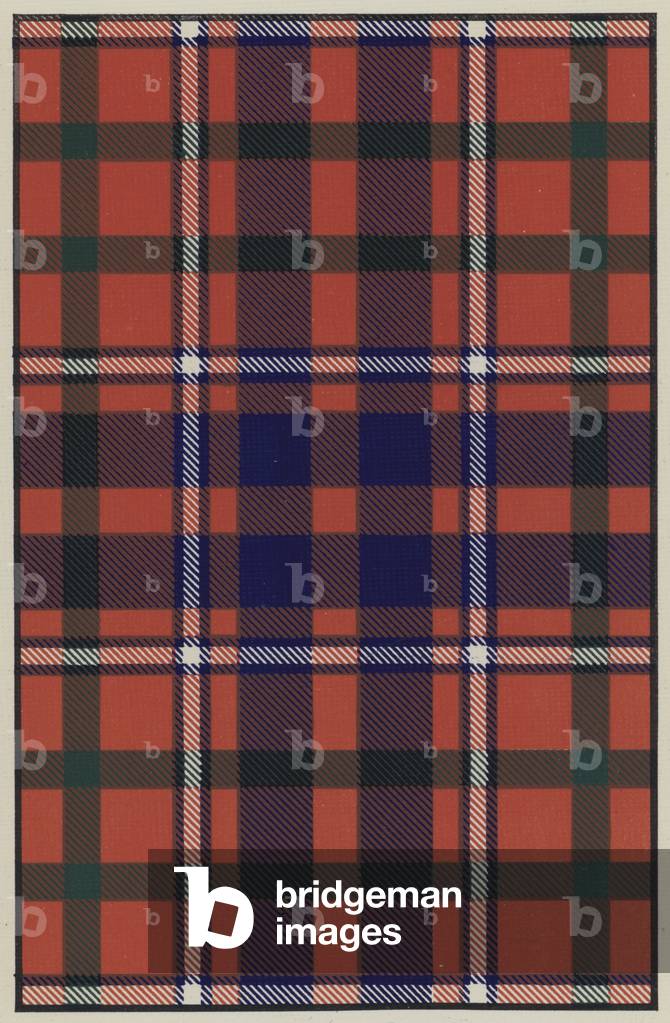 Clan and Tartan: Cameron of Locheil (colour litho)