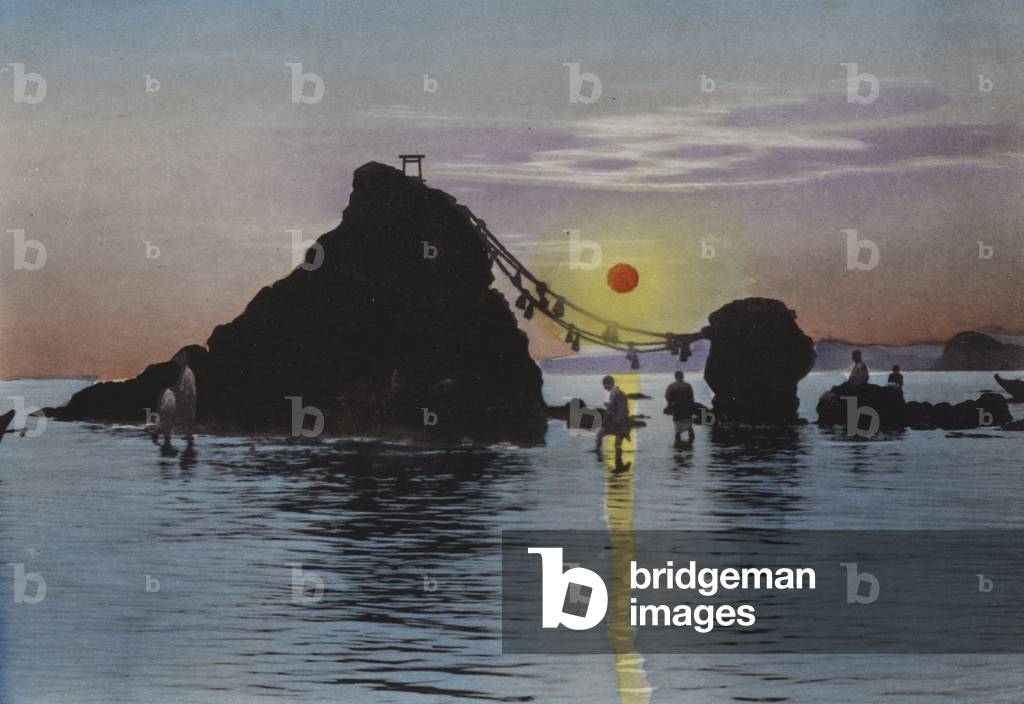 Japan, c.1912: Futamigaura, Ise (photo)