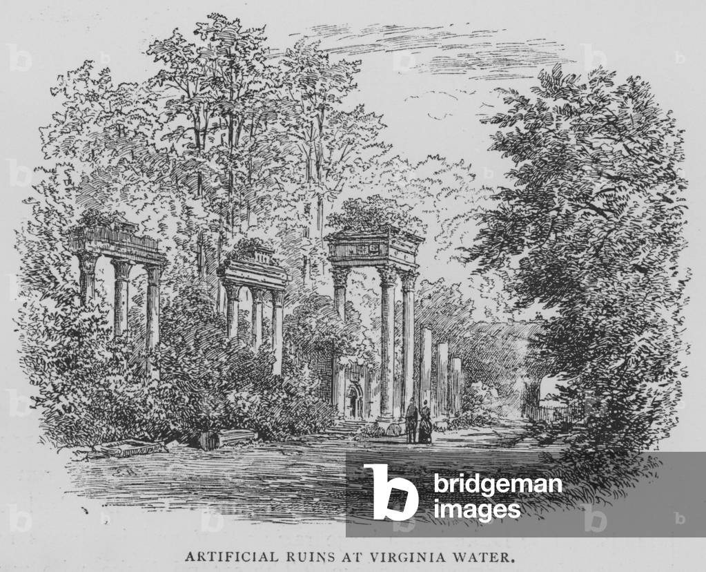 Artificial Ruins at Virginia Water (engraving)