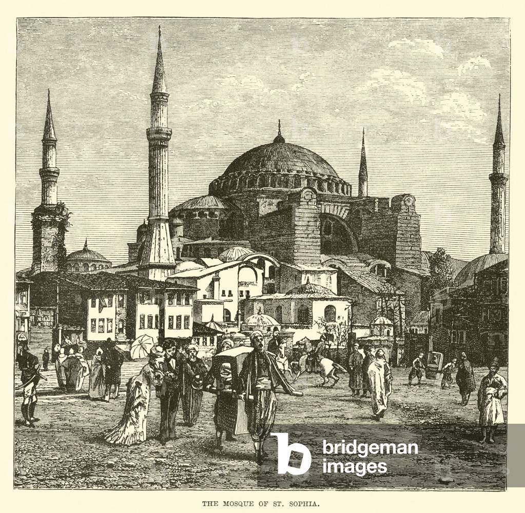 The Mosque of St Sophia (engraving)