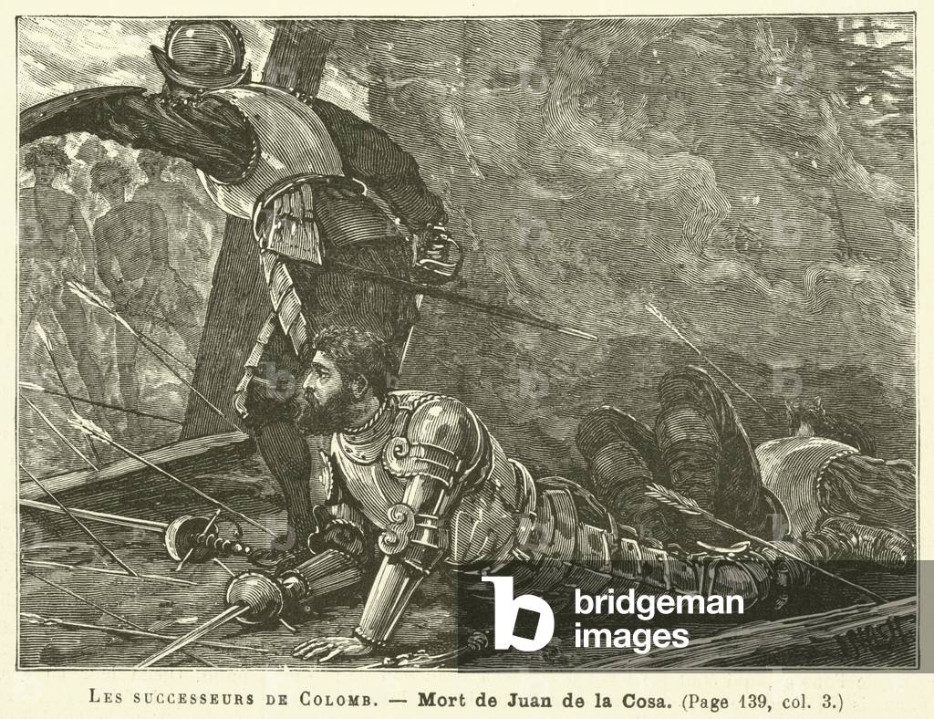 Les Successeurs De Colomb (engraving)