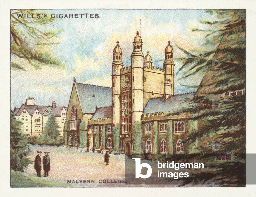 Public Schools, Malvern College, Sapiens qui prospicit (chromolitho)