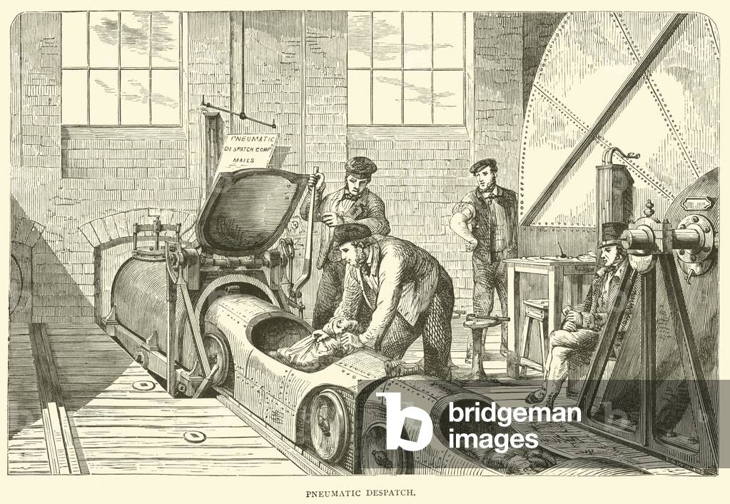 Pneumatic Despatch (engraving)