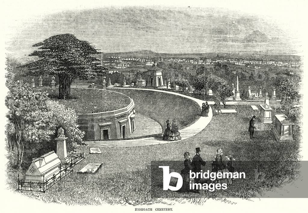 Highgate Cemetery (engraving)
