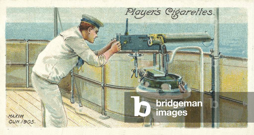 Maxim Gun, 1905 (chromolitho)