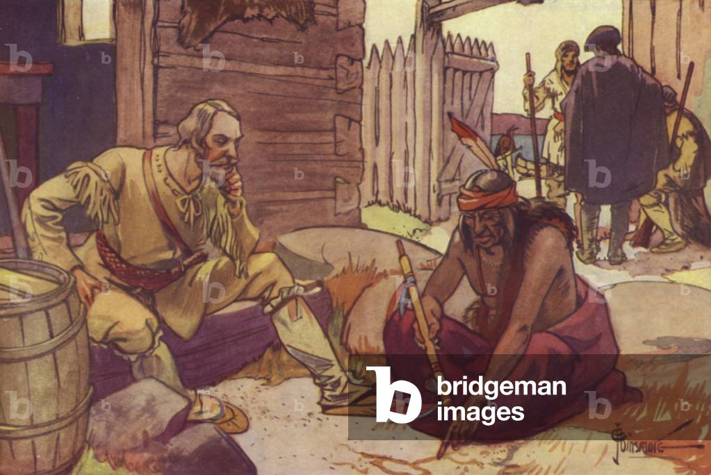 A Clue to the Western Sea (colour litho)