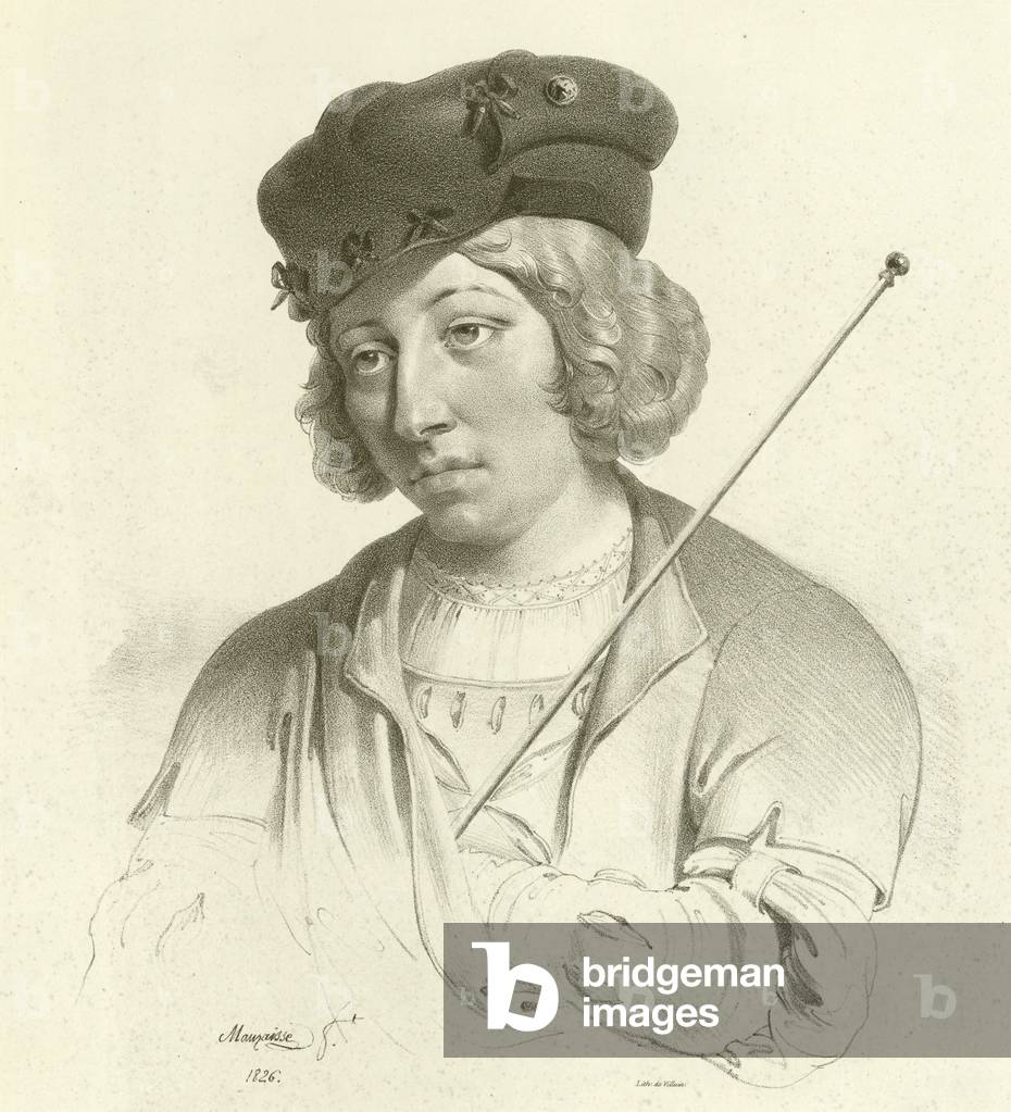 Lucas van Leyden, Dutch artist (engraving)