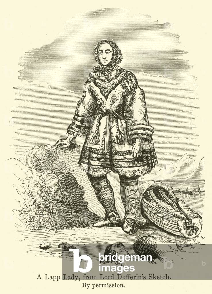 A Lapp Lady (engraving)