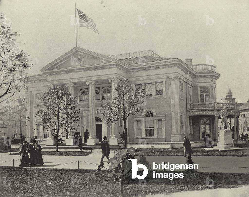 Kentucky's Building (b/w photo)