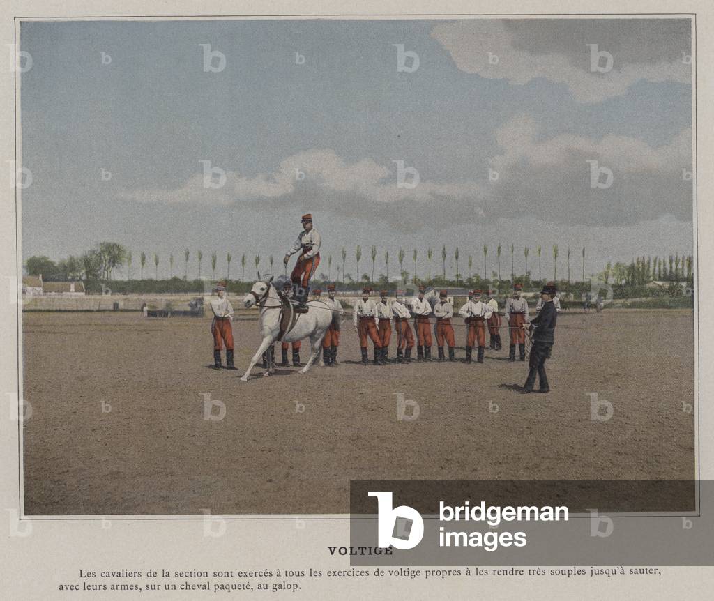 Voltige (coloured photo)