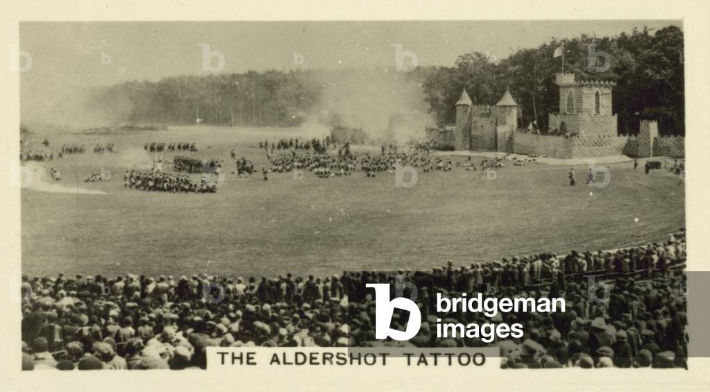 The Aldershot Tattoo (b/w photo)