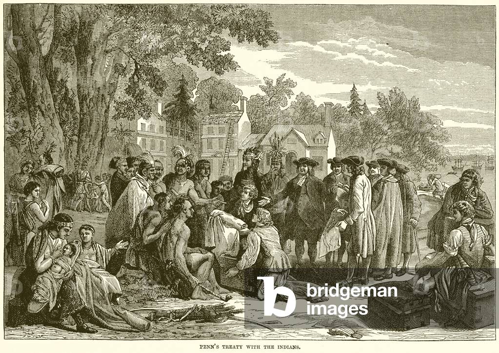 Penn's Treaty with the Indians (engraving)