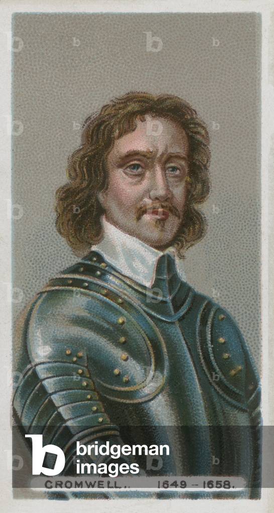 Oliver Cromwell (chromolitho)