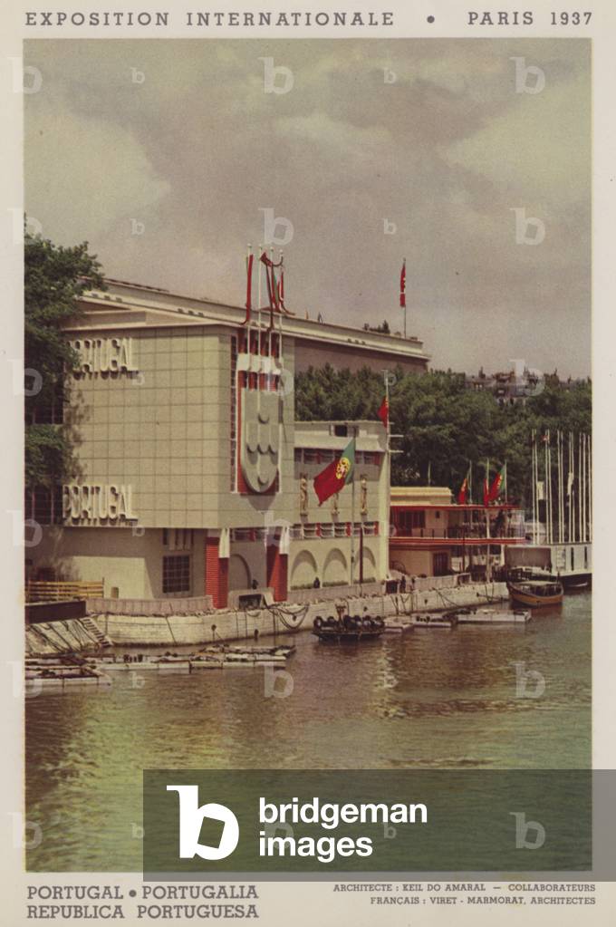 Paris Exposition 1937: Portugal; Portugalia; Republica Portuguesa (photo)