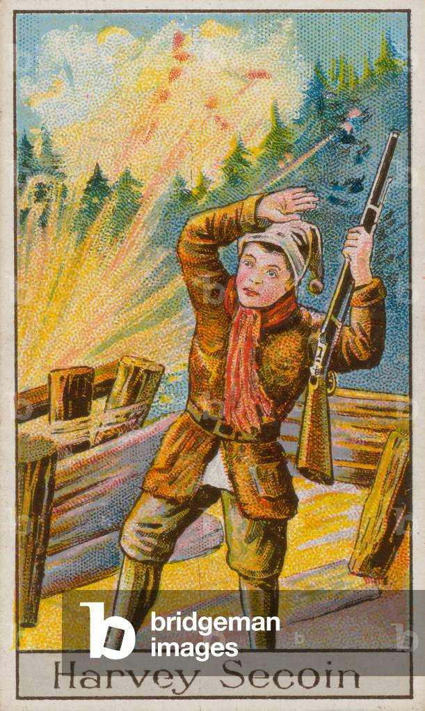 Harvey Secoin (chromolitho)