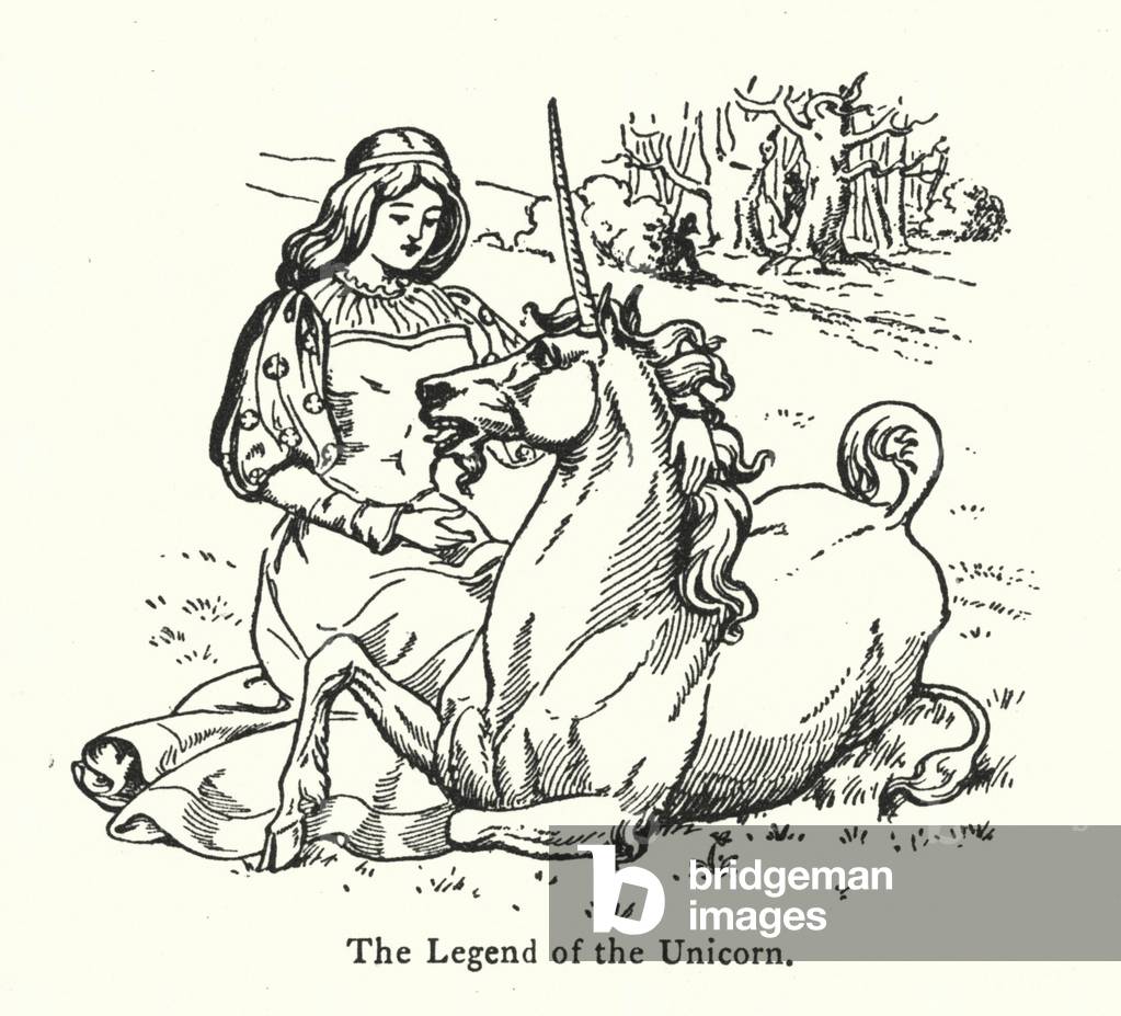 The Legend of the Unicorn (engraving)
