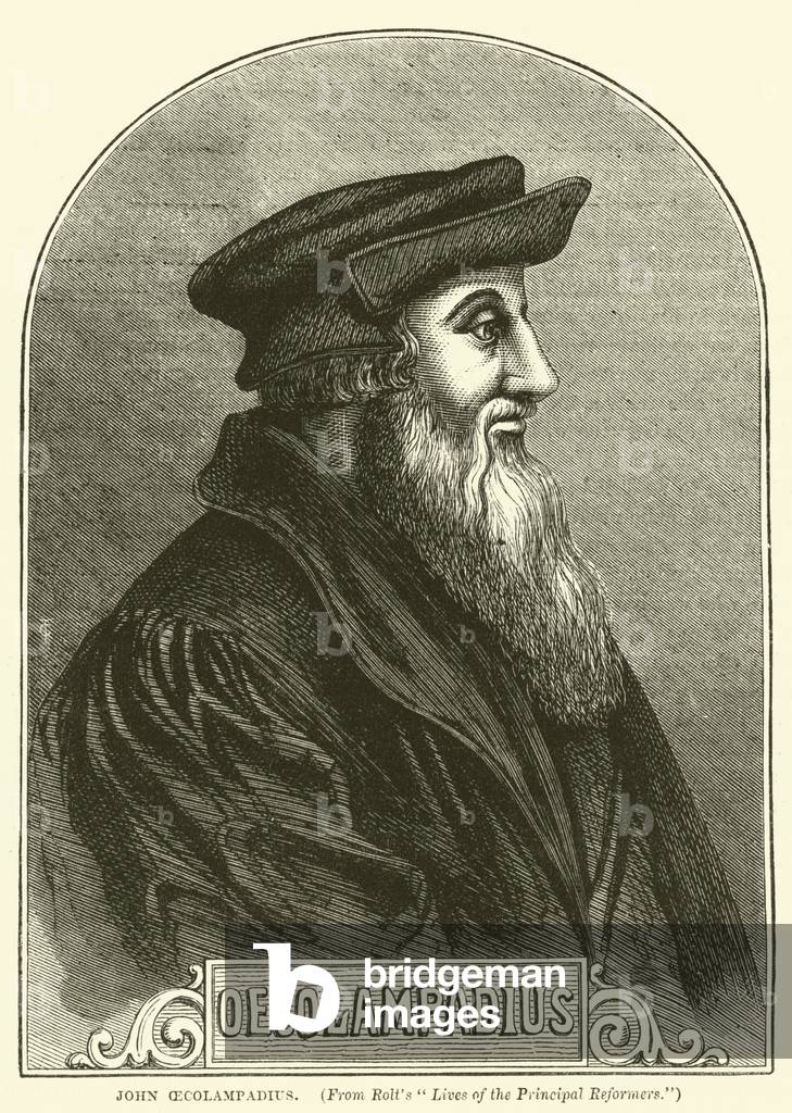 John Oecolampadius (engraving)