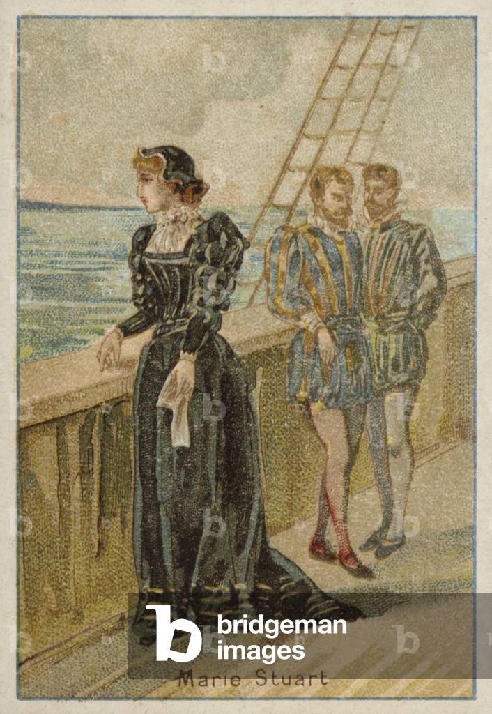 Mary Queen of Scots (chromolitho)