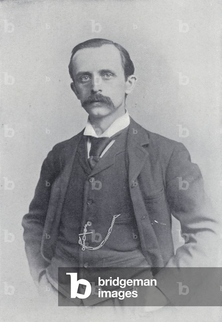 James M Barrie (b/w photo)