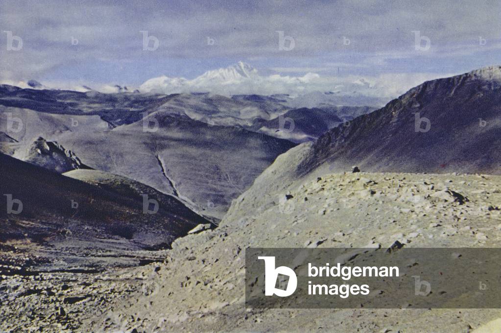 Mount Everest from the Pang La (photo)