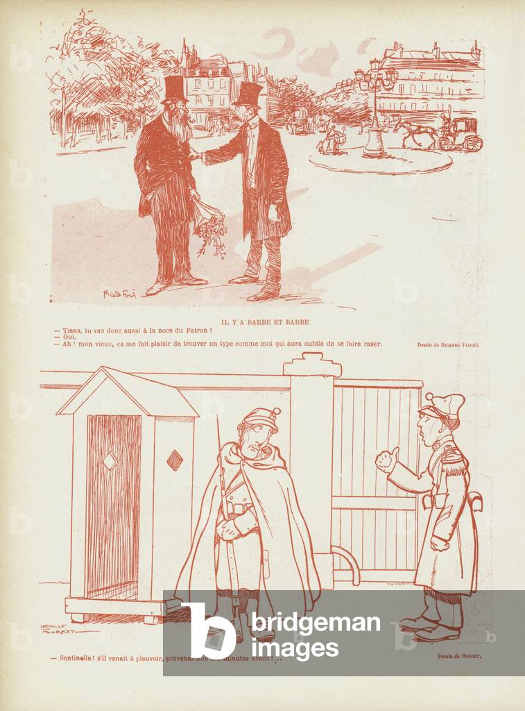Illustration for Le Rire (litho)