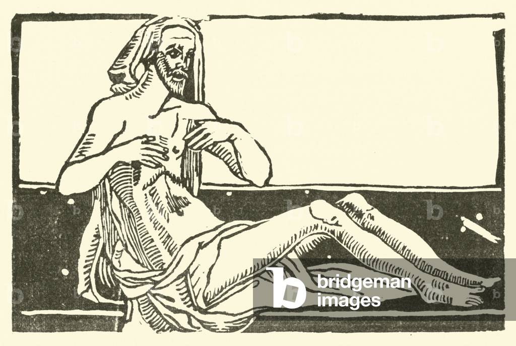 Illustration for The Roxburghe Ballads (woodcut)