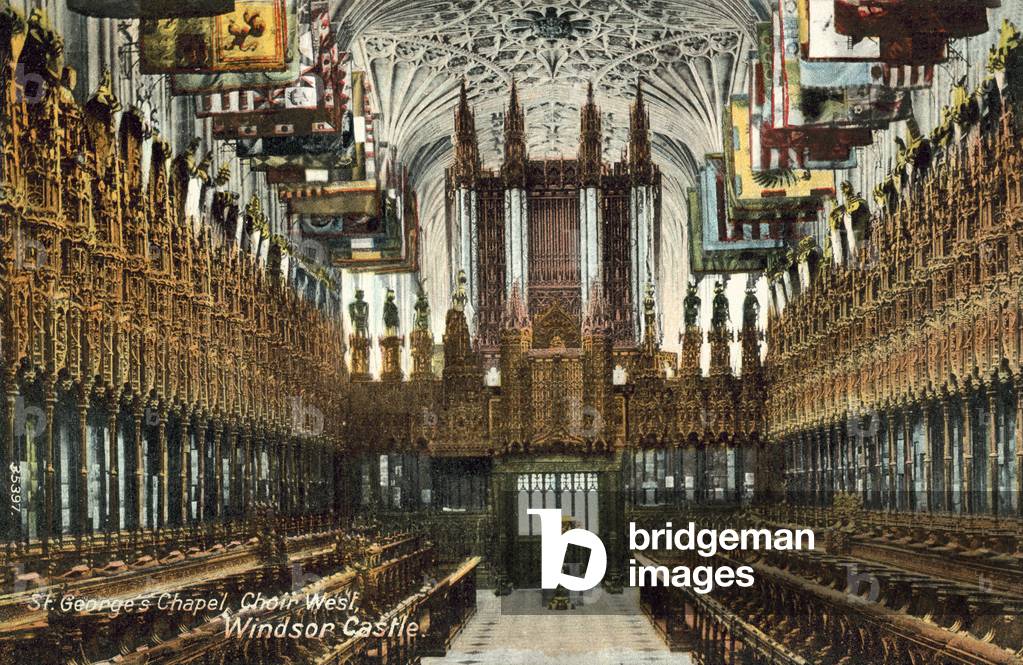 St George's Chapel, Windsor Castle (colour photo)