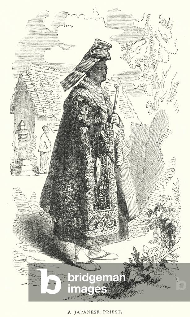 A Japanese Priest (engraving)