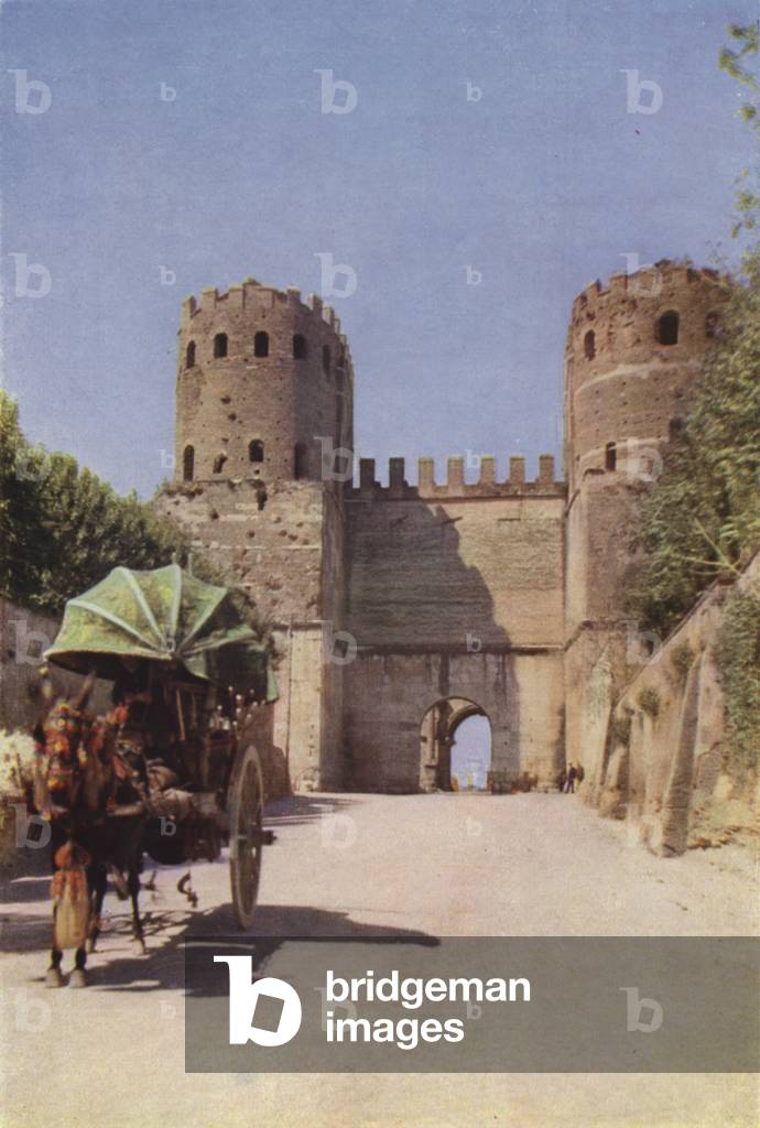 The Appian Gate (colour photo)