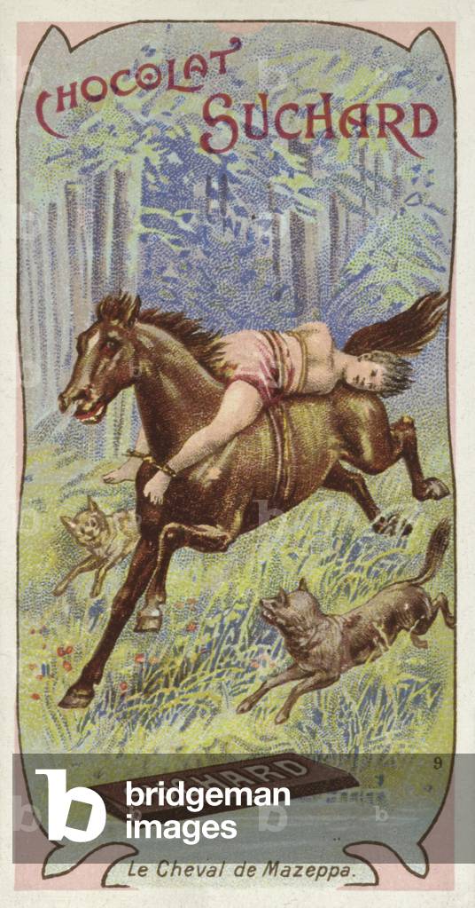 The horse of Ivan Mazepa (chromolitho)
