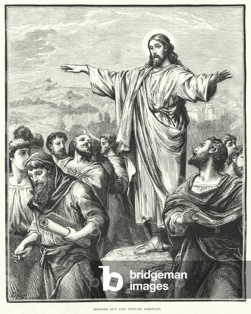 Sending out the Twelve Apostles (engraving)