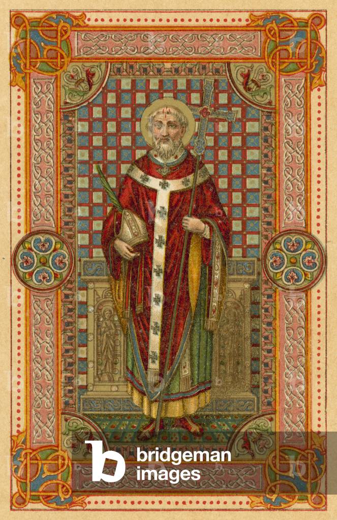 S Thomas Canturriensis (colour litho)