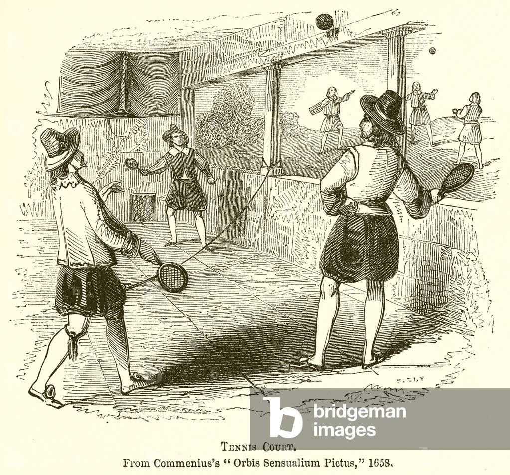 Tennis Court (engraving)