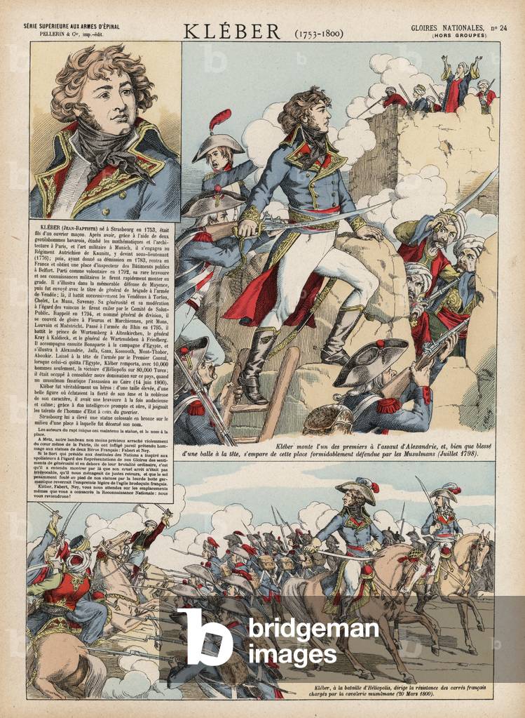 Kleber, 1753-1800 (colour litho)